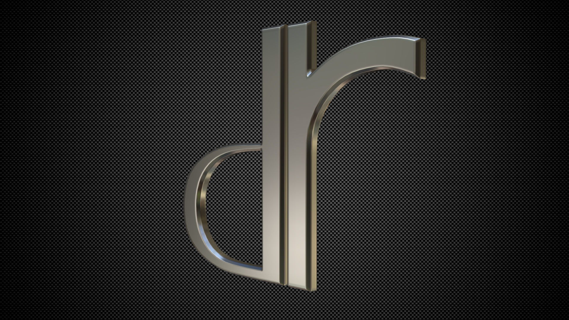 dr logo  3D model_2