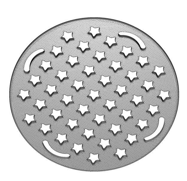 Classic Star Decor Wall Mount 3D print model_3