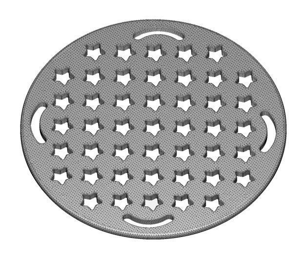 Classic Star Decor Wall Mount 3D print model_2