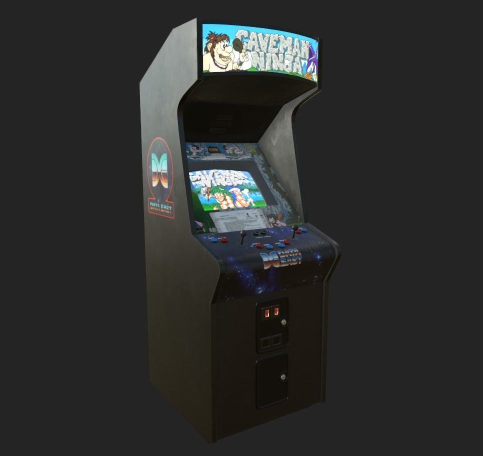 Caveman Ninja Low-poly 3D model_2