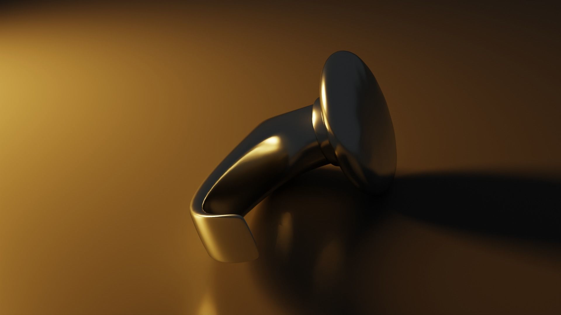 Door Knob Free low-poly 3D model_1