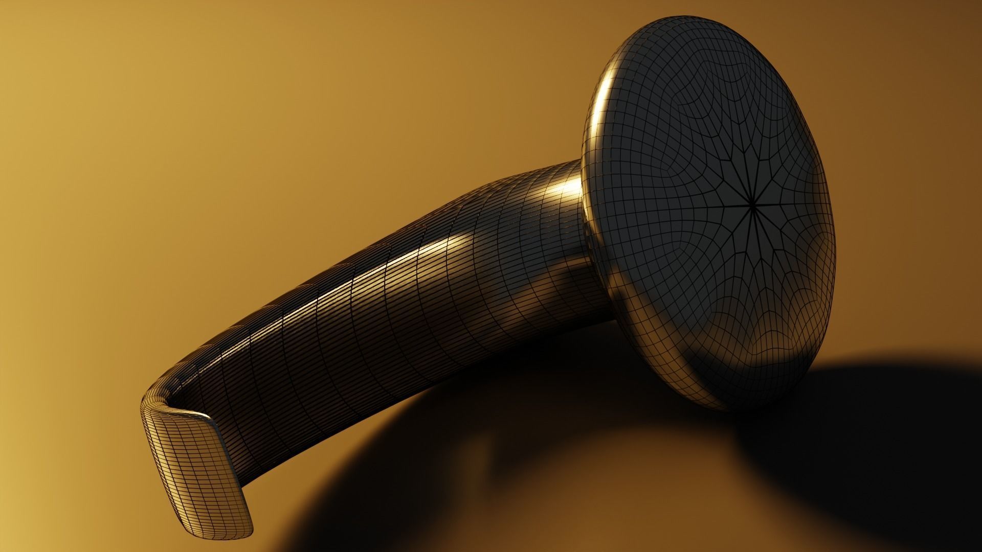 Door Knob Free low-poly 3D model_6