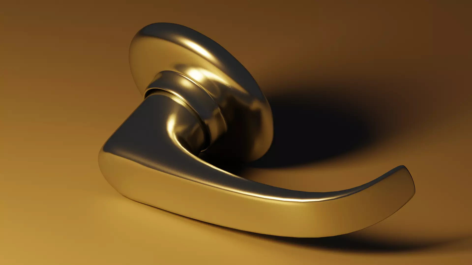 Door Knob Free low-poly 3D model_0