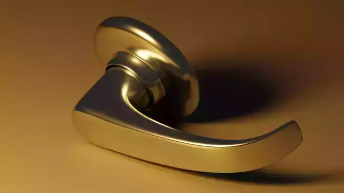 Door Knob Free low-poly 3D model