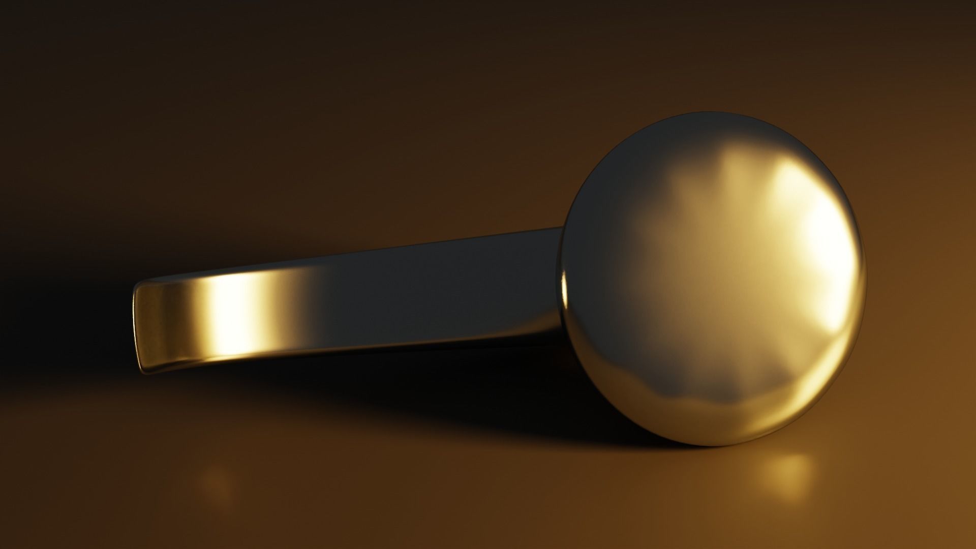 Door Knob Free low-poly 3D model_2