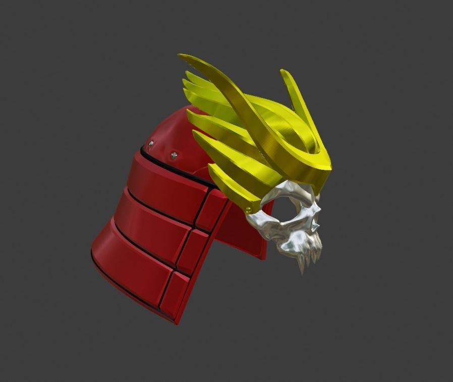 Shao Kahn helmet from Mortal Kombat 11 - Earthrealms Monarch 3D print model_7