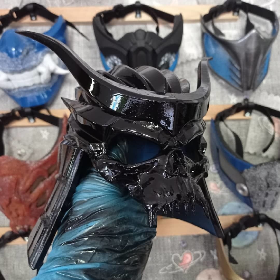 Shao Kahn helmet from Mortal Kombat 11 - Earthrealms Monarch 3D print model_17