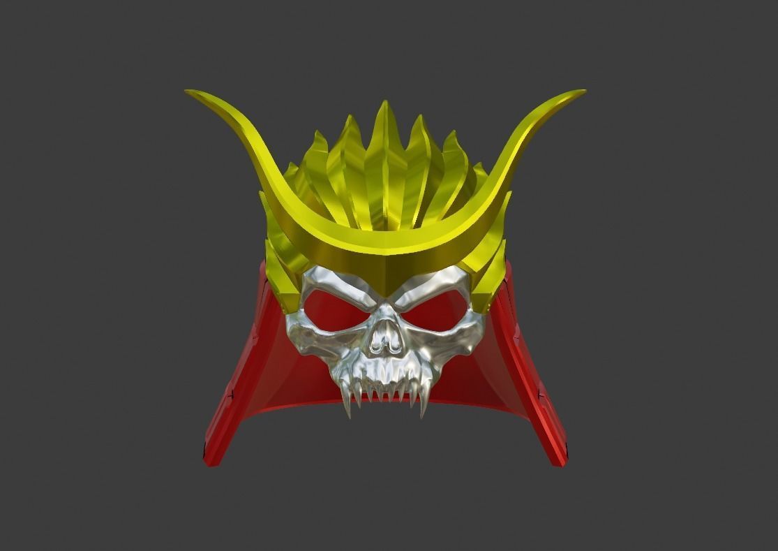 Shao Kahn helmet from Mortal Kombat 11 - Earthrealms Monarch 3D print model_2