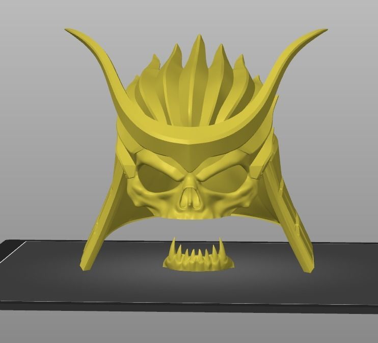 Shao Kahn helmet from Mortal Kombat 11 - Earthrealms Monarch 3D print model_19