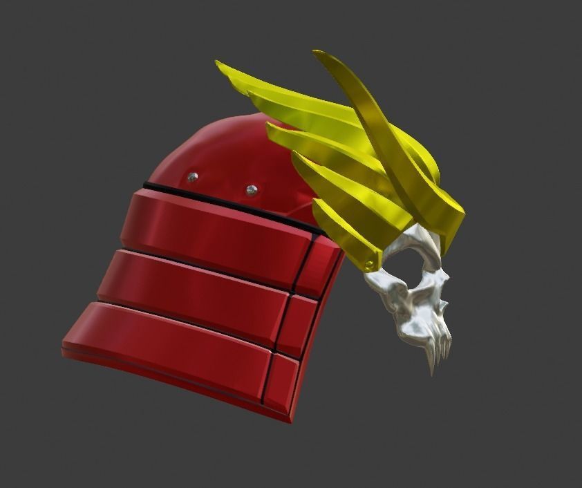 Shao Kahn helmet from Mortal Kombat 11 - Earthrealms Monarch 3D print model_4