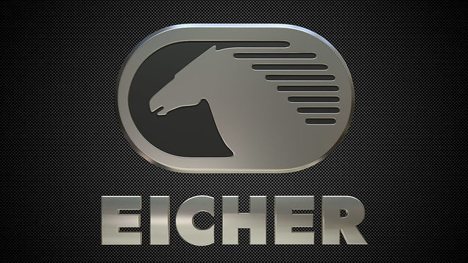 eicher logo 3D model