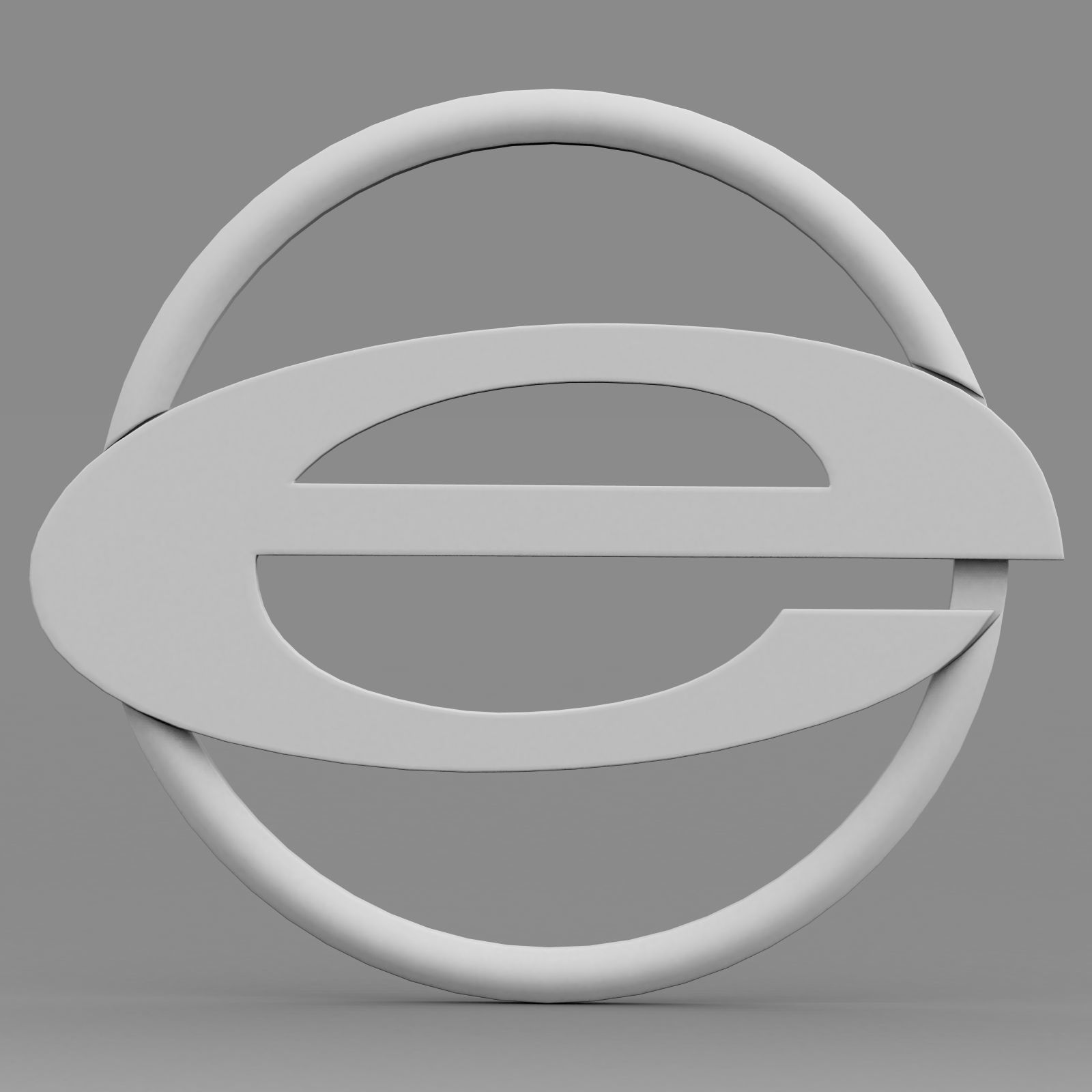 emerald logo 3D model_6
