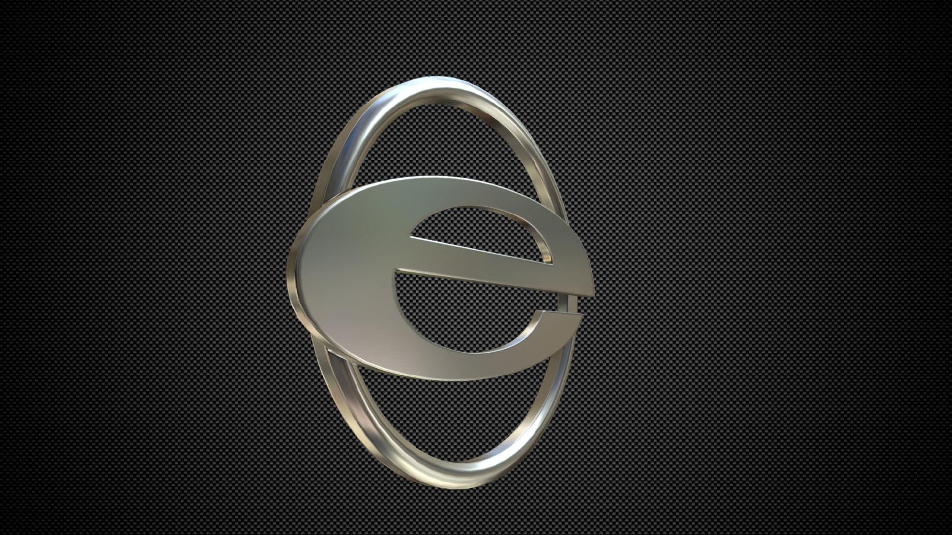 emerald logo 3D model_1