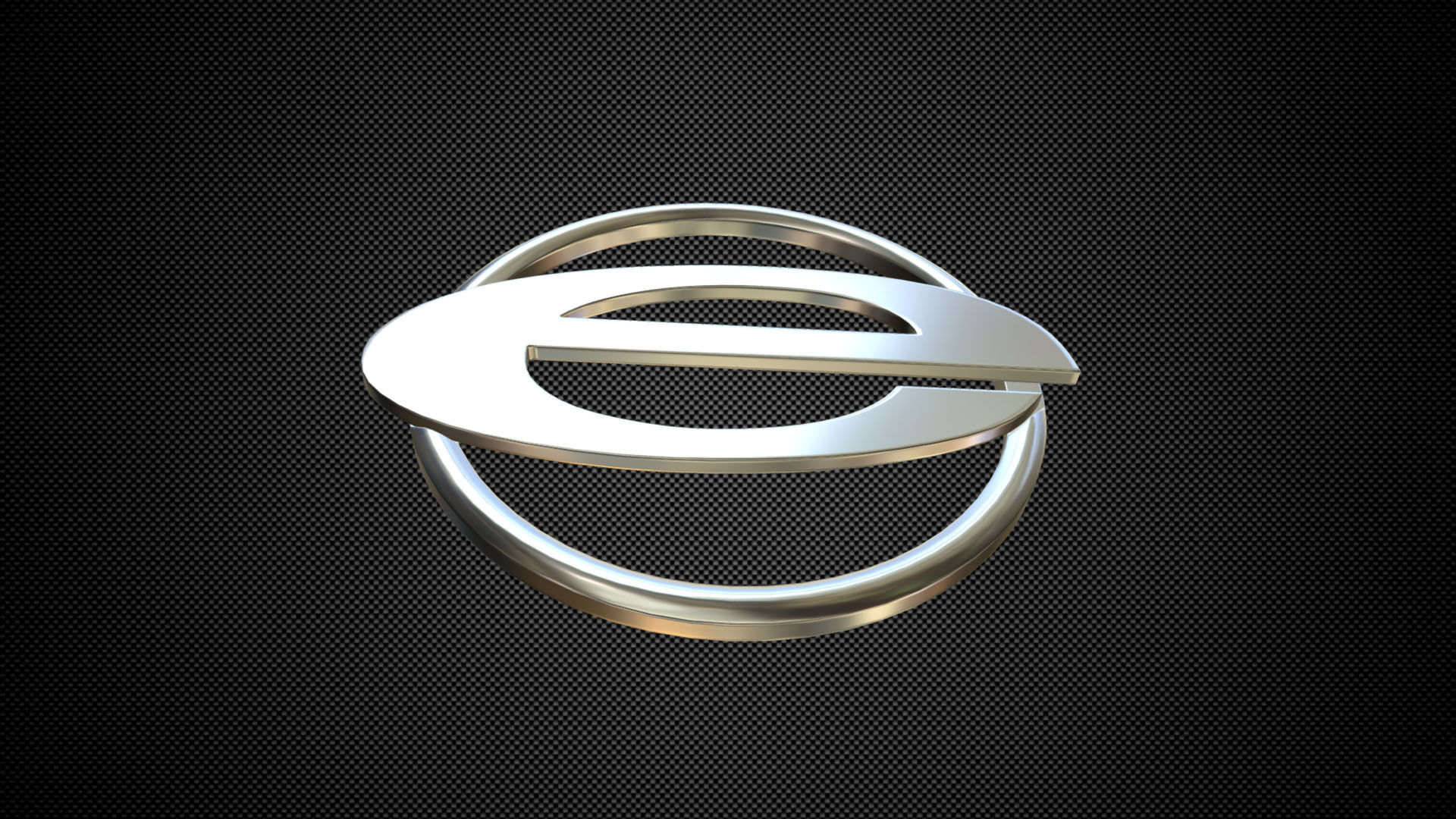 emerald logo 3D model_3