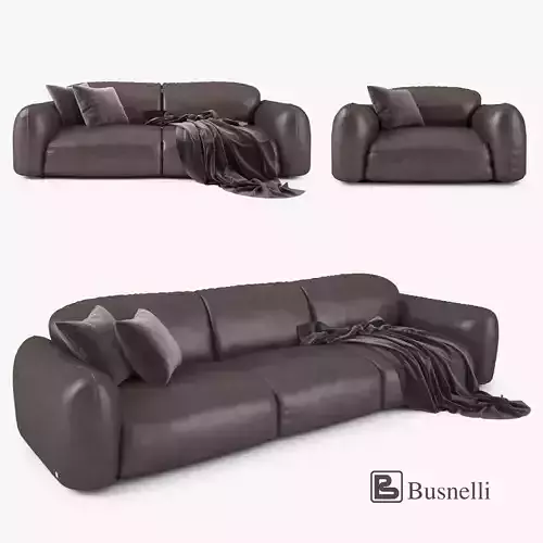 Busnelli Piumotto08 Sofa and Armchair