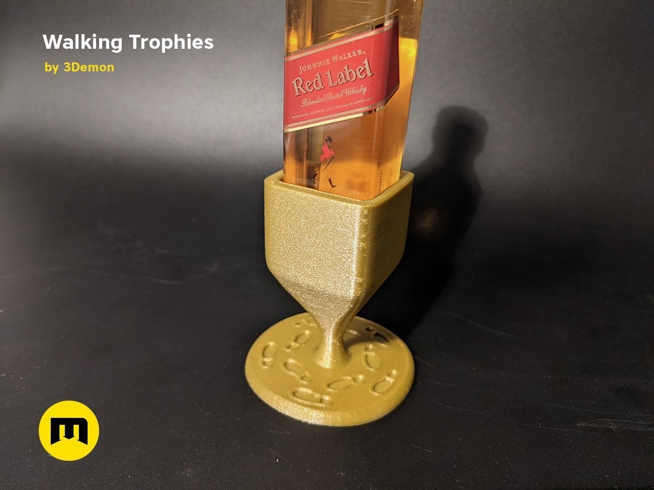 Walking Challenge Trophies Free 3D print model_16