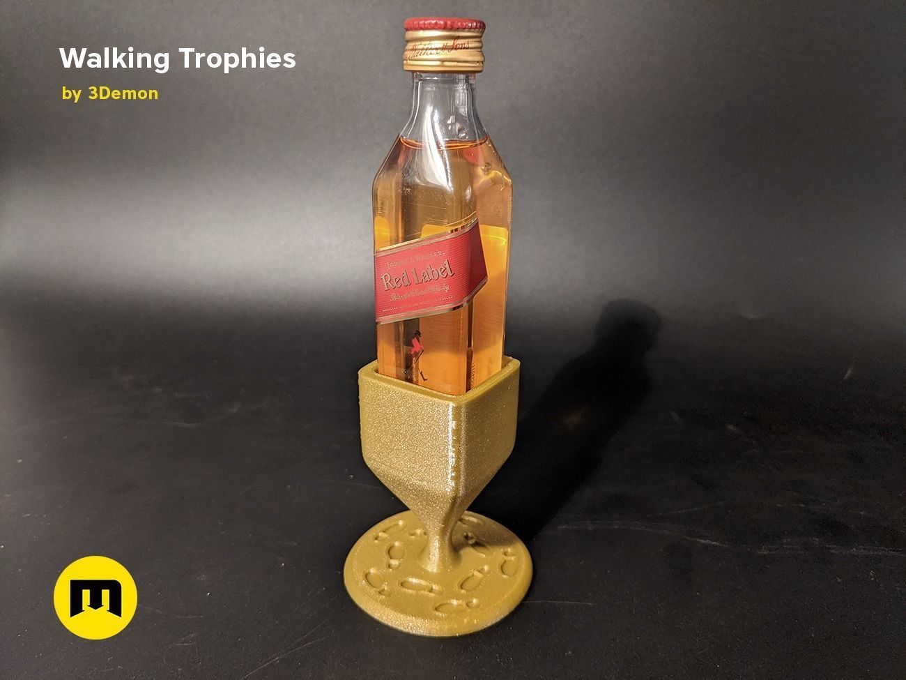 Walking Challenge Trophies Free 3D print model_18