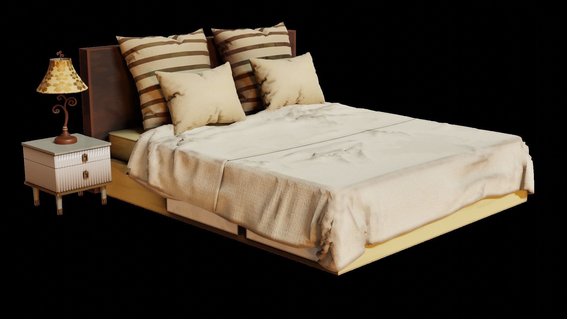 bedroom sets 3D Model Collection_2