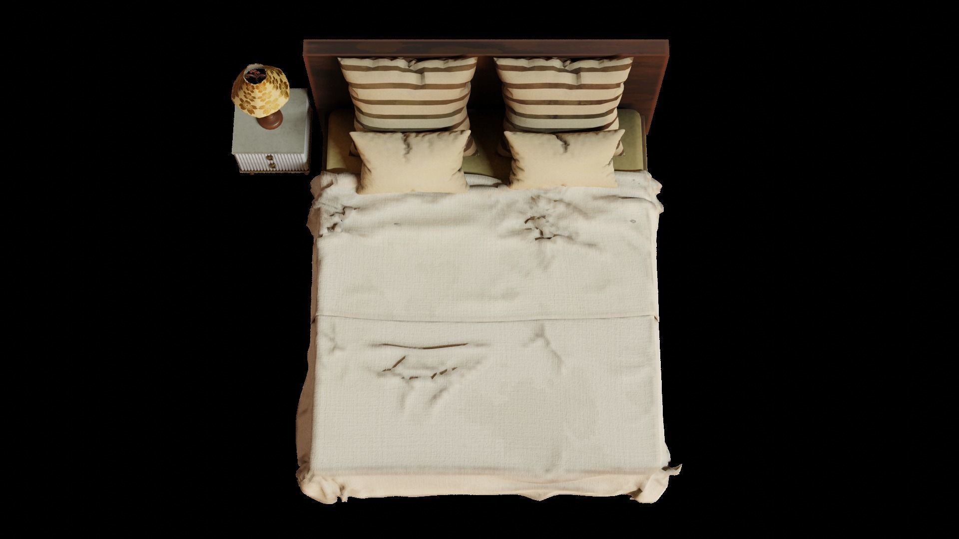 bedroom sets 3D Model Collection_4