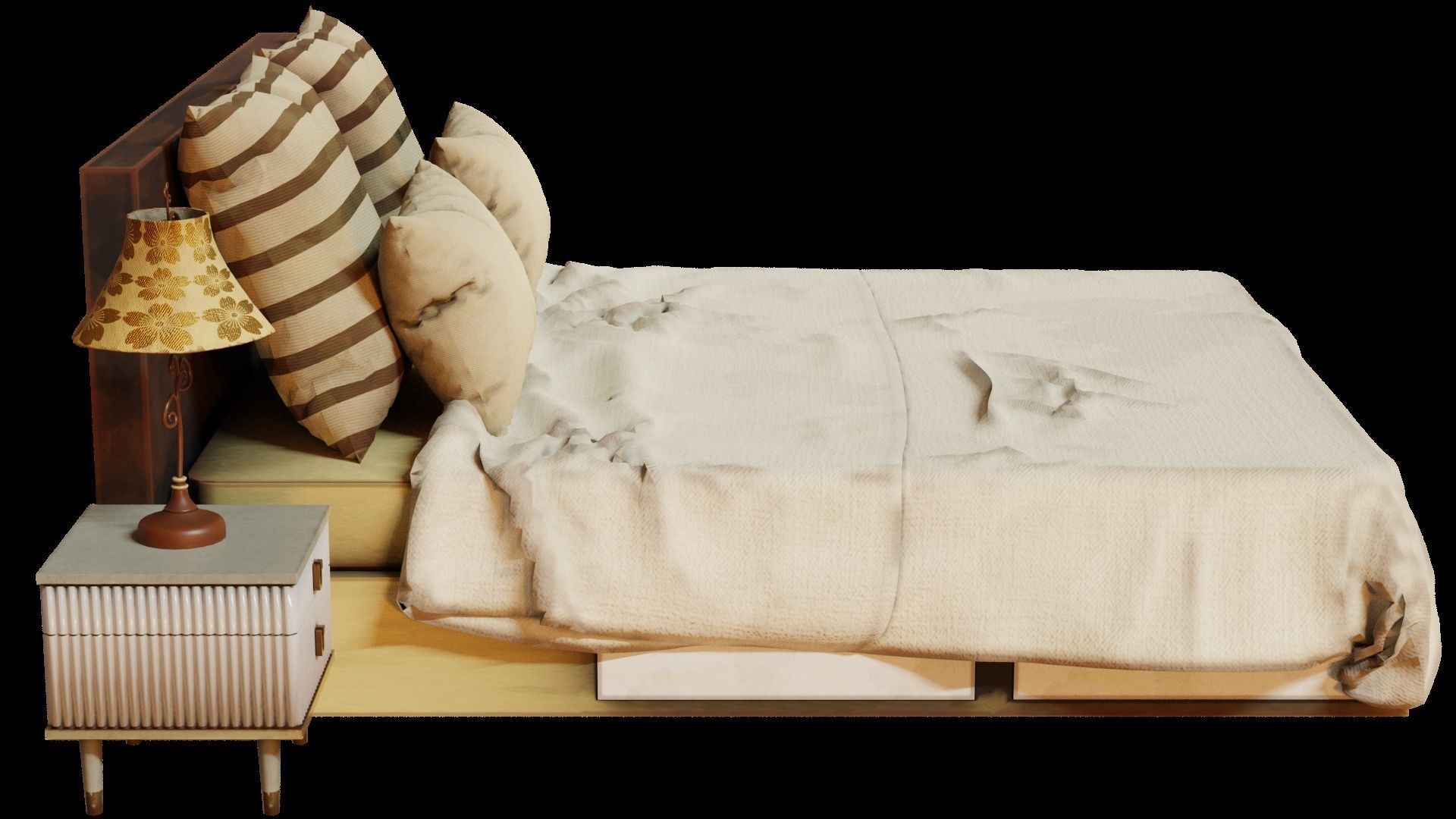 bedroom sets 3D Model Collection_3