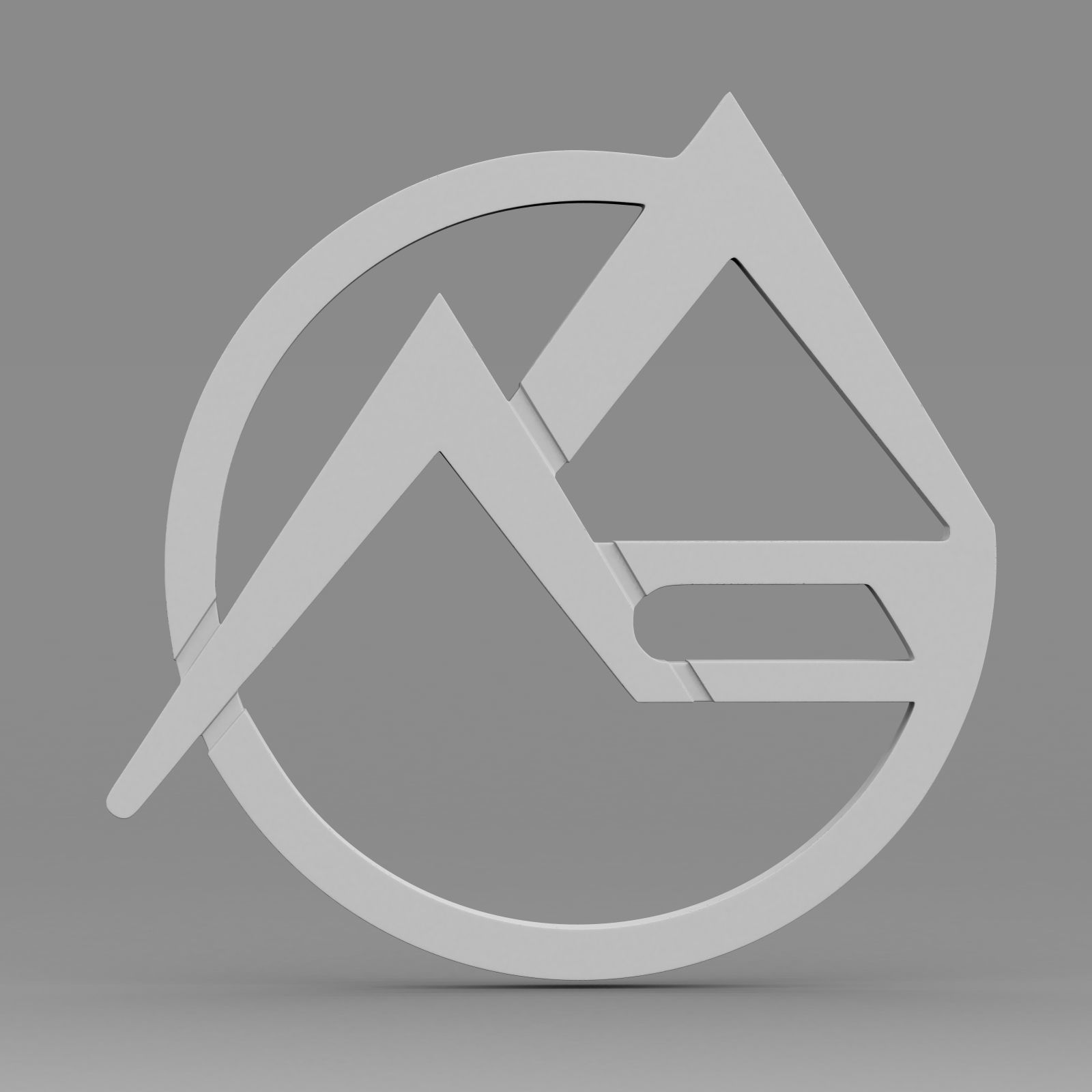 eraz logo 3D model_5