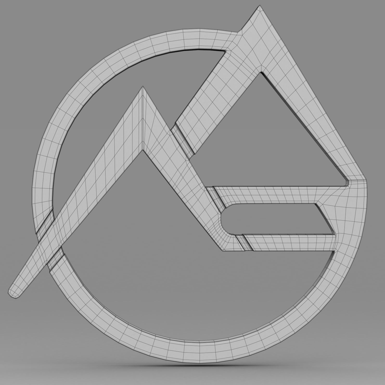 eraz logo 3D model_6