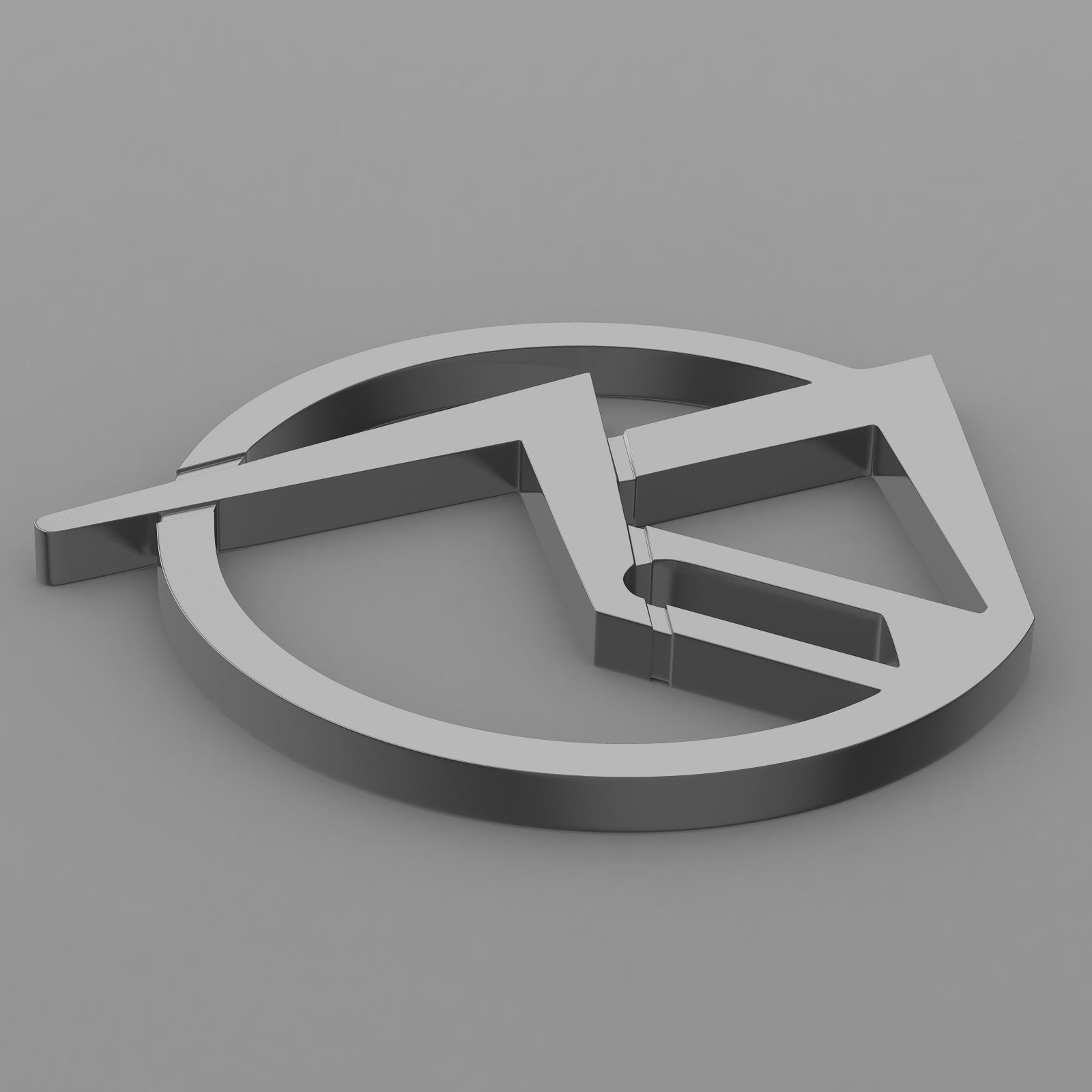 eraz logo 3D model_4