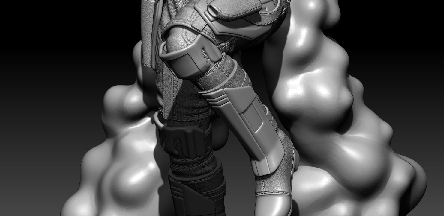 Bo Katan Mandalorian season 2 3D print model_7