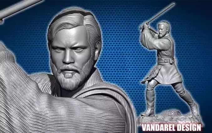 Obi-Wan Kenobi 3D print model