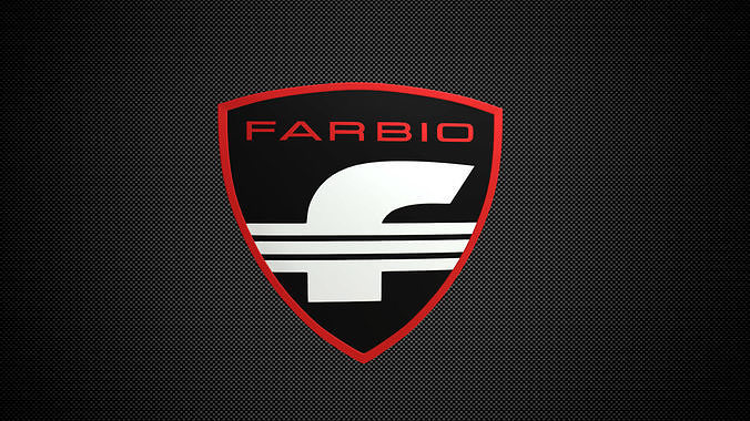 farbio logo 3D model