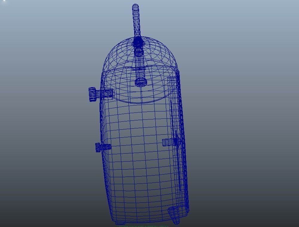 Alarm Clock 3D model_4