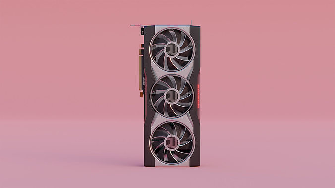 AMD Radeon RX 6900 XT 3D model