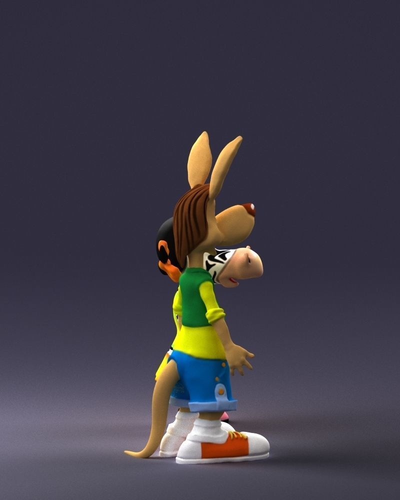 000360 Cartoon Characters Duo 3dp 3D print model_13