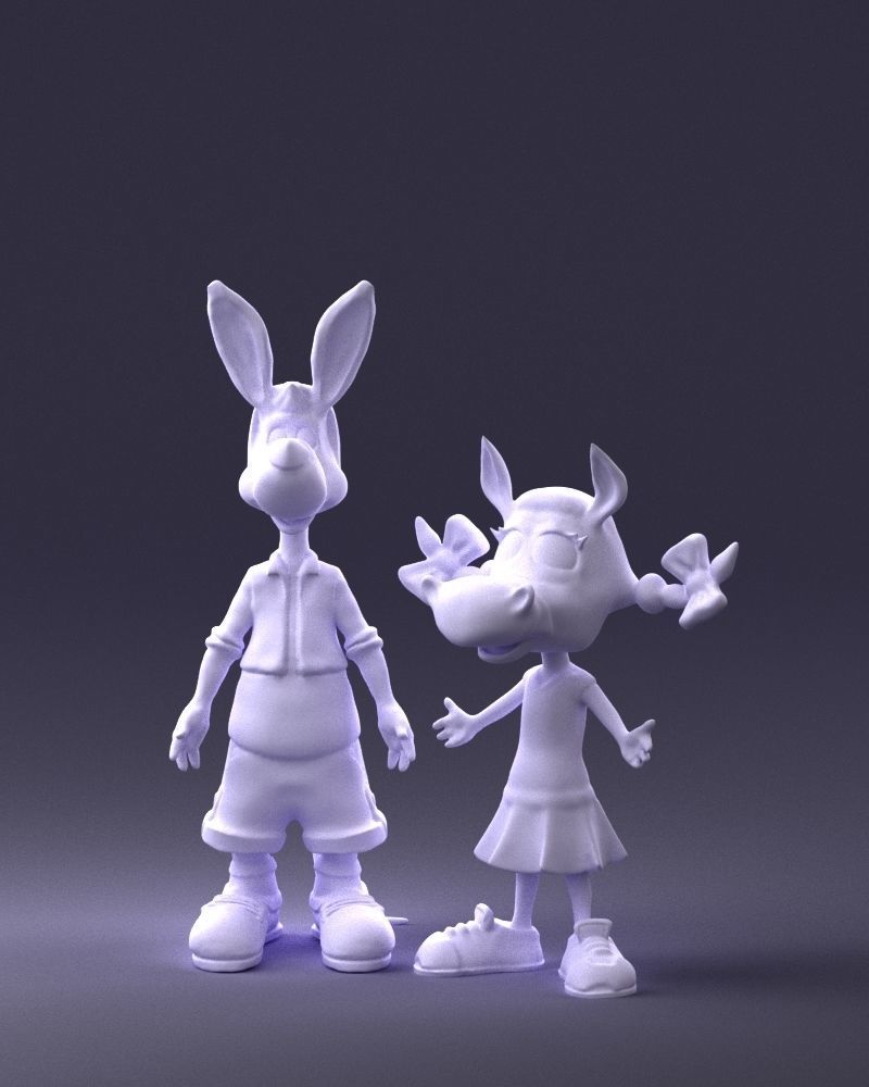 000360 Cartoon Characters Duo 3dp 3D print model_32