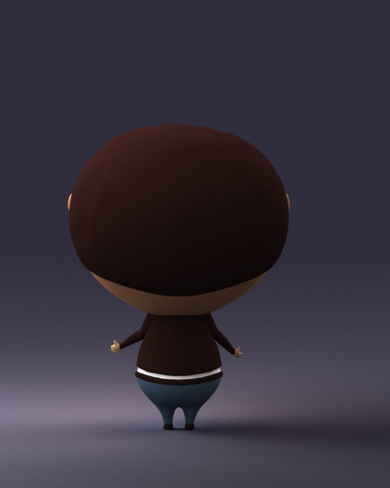 Toy man 0030 3D Print Ready 3D print model_18