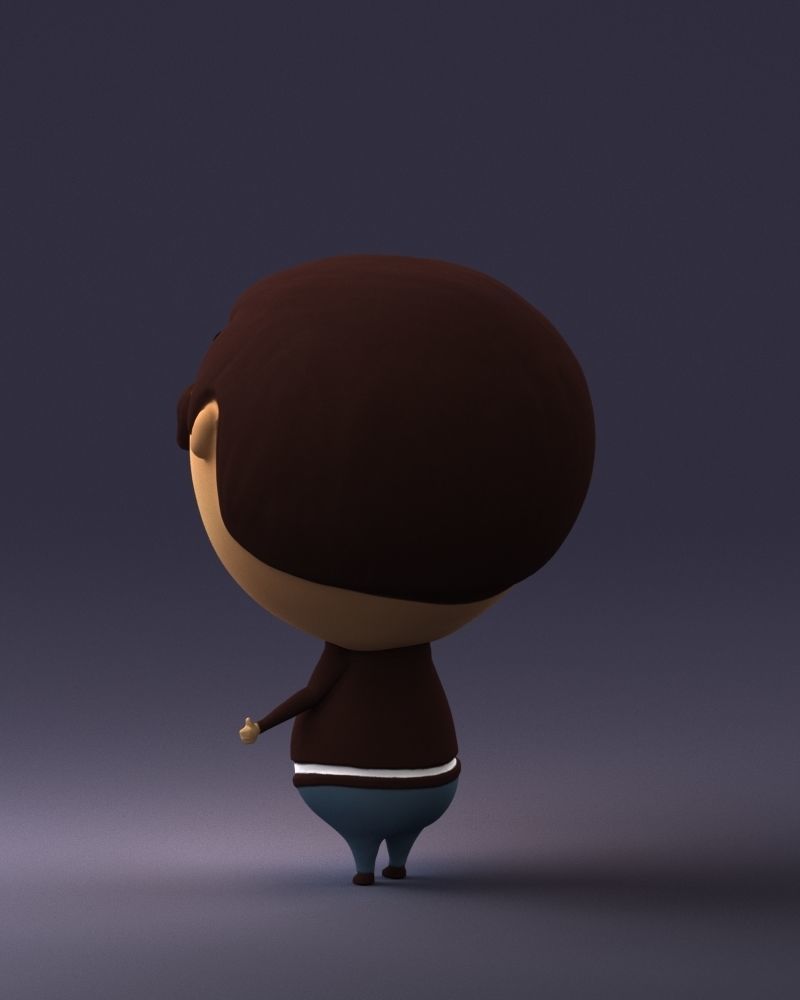 Toy man 0030 3D Print Ready 3D print model_21