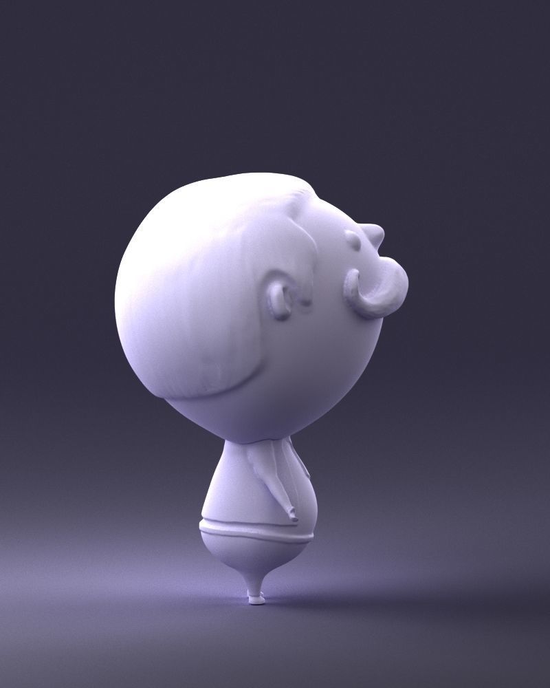 Toy man 0030 3D Print Ready 3D print model_25