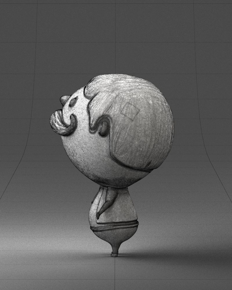 Toy man 0030 3D Print Ready 3D print model_26