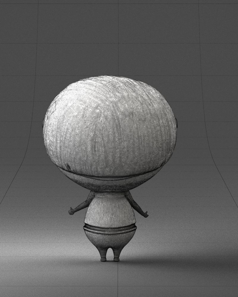 Toy man 0030 3D Print Ready 3D print model_20