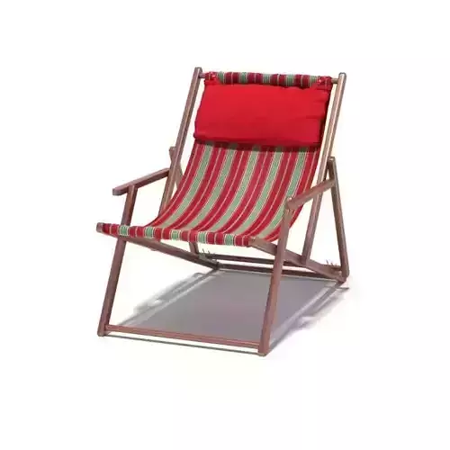 Deckchair With Pillow Attached