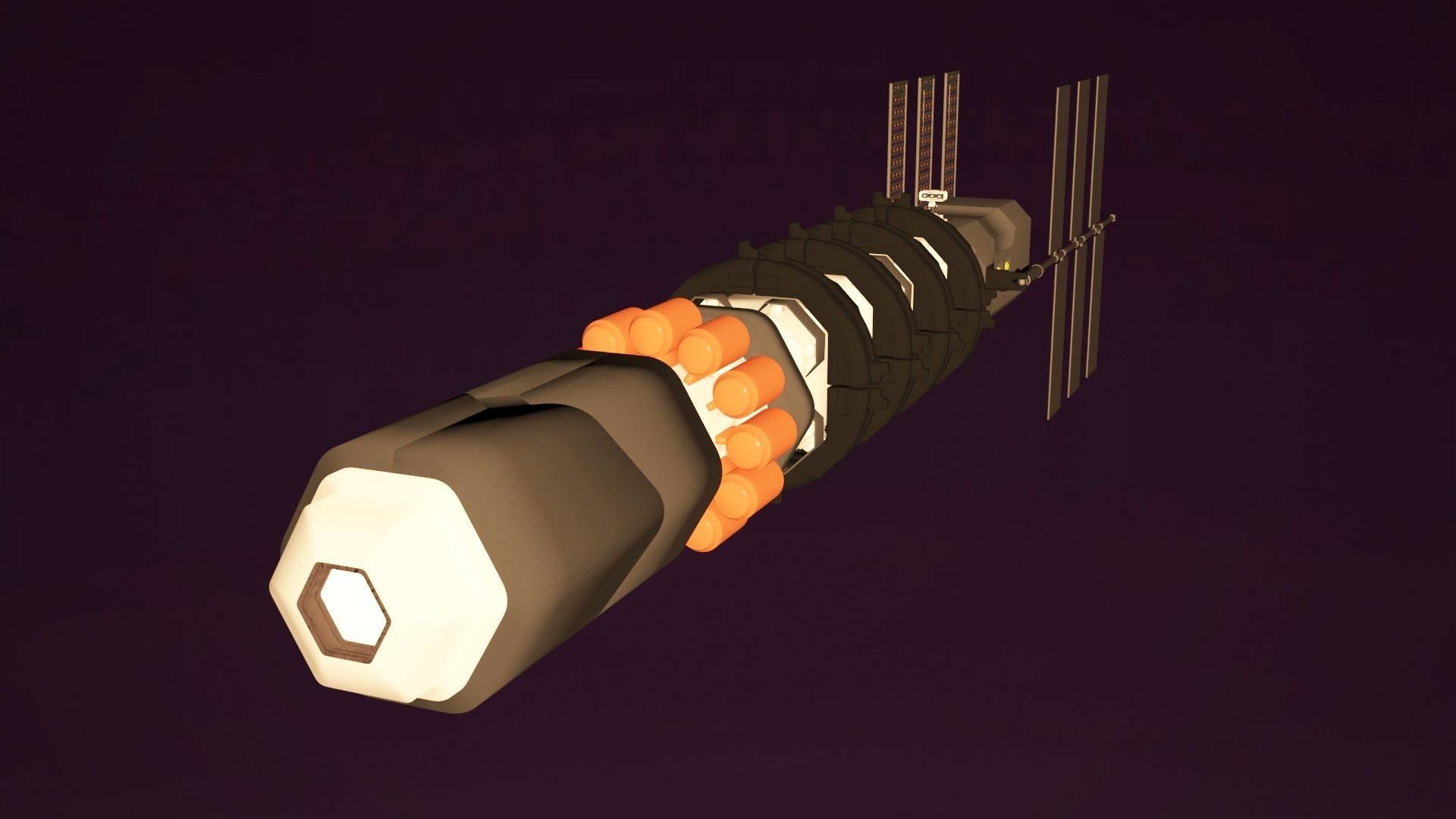 Solar Explorer 2 3D model_1