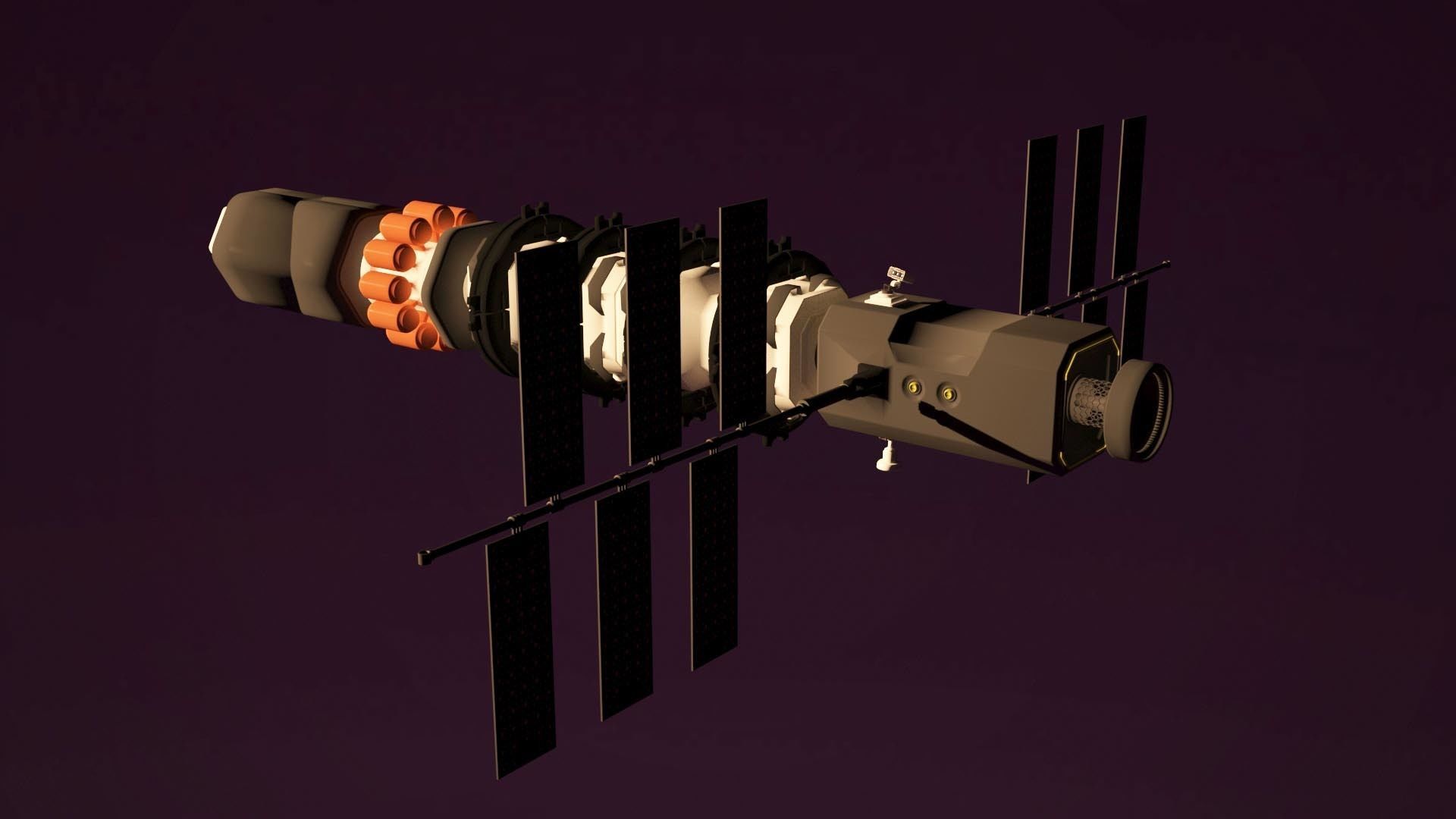 Solar Explorer 2 3D model_3
