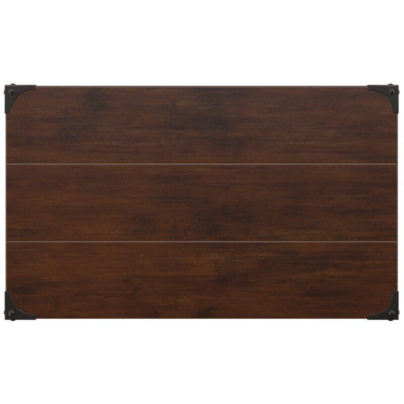 Dark Brown Mediaval Kirsty End Side Table 3D model_7