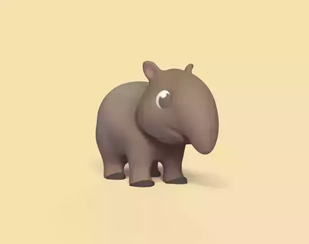 Cute  Tapir