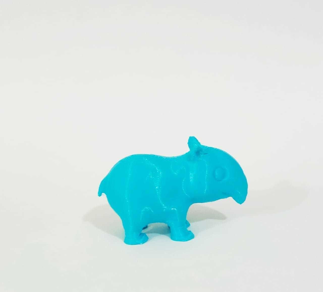 Cute  Tapir 3D print model_4