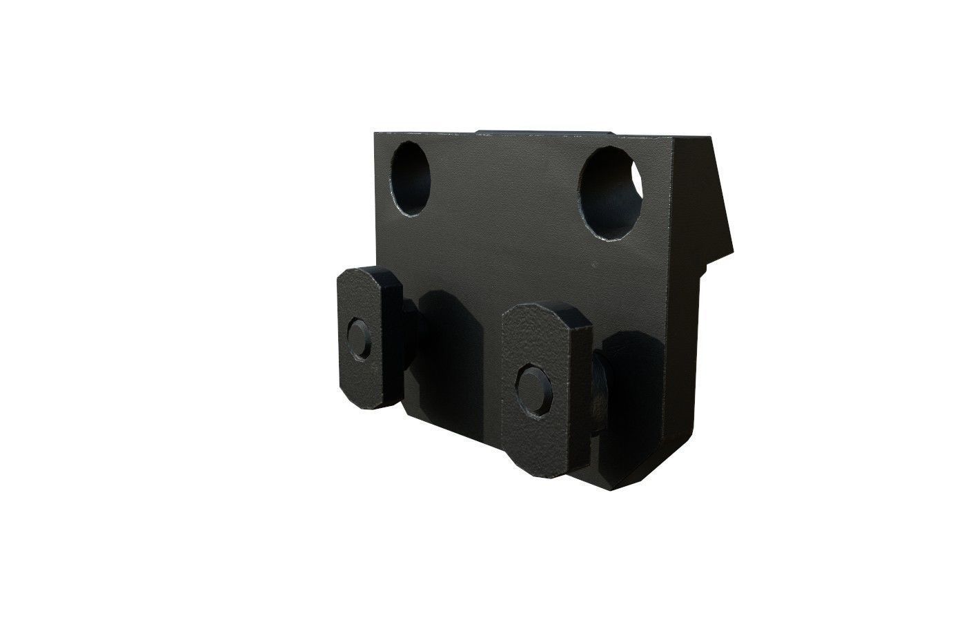 Side Scout Mount MCX Tactical PBR Low Poly Low-poly 3D model_3