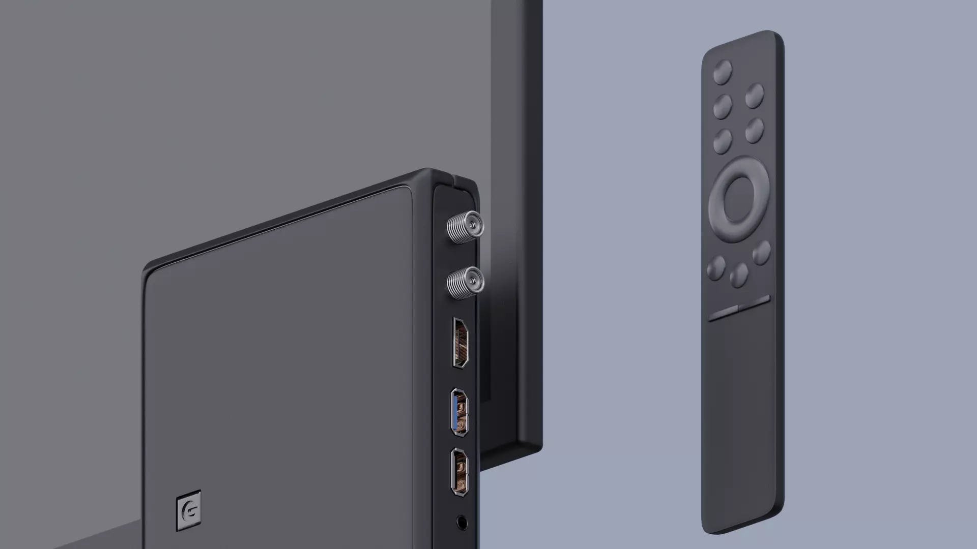 remote controller smart tv Free 3D model