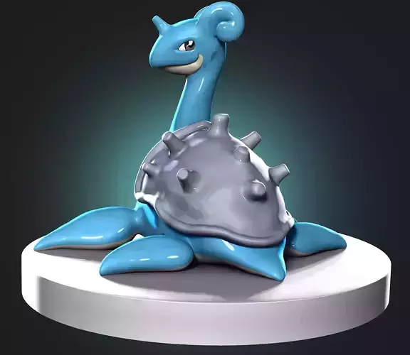 Lapras pokemon figurine