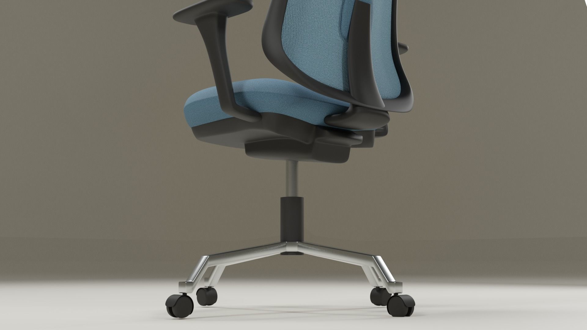 OfficeChair office chair 3D model_12