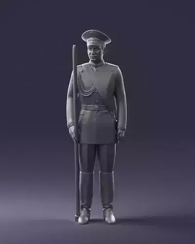 000115 Soviet Honor Guard Officer 0116